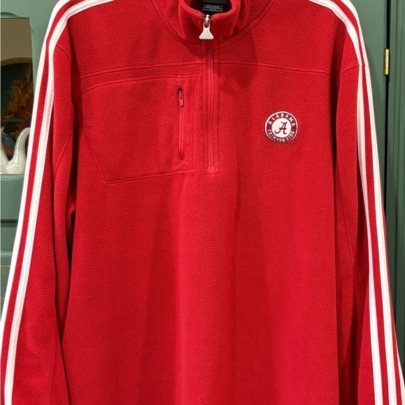 Adidas Alabama Crimson Tide Fleece Pullover - Picture 2 of 4